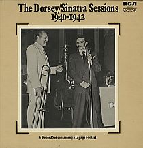 A 1972 six-disc, boxed set of the early Frank Sinatra-Tommy Dorsey years, RCA-UK, vinyl LPs.