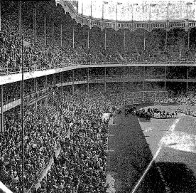     Yankee Stadium, Babe Ruth Day, April 27th, 1947.
