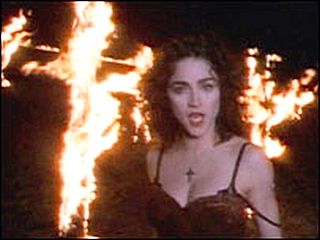 Madonna’s “Like A Prayer” video ran in “heavy rotation” on MTV during March 1989. Click for full video at YouTube.