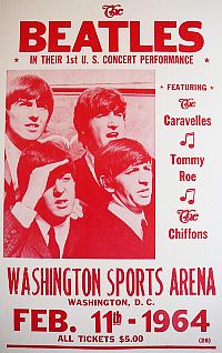 Beatles's D.C. show. Click for poster.