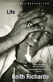 Keith Richards’ best-selling book, “Life.”  Click for copy.