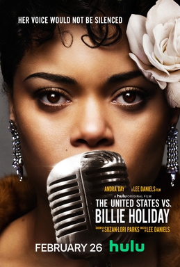 2021 film, “The United States vs. Billie Holiday,” includes story of government surveillance of Billie Holiday. Click for Amazon.