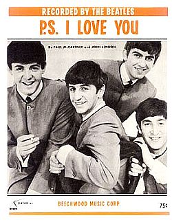 Sheet music, "P.S. I Love You".