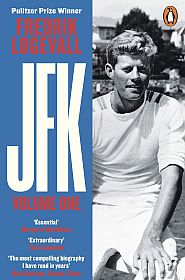 Fredrik Logevall’s 2021 book, “JFK: Volume 1: John F Kennedy: 1917-1956.” Click for copy.