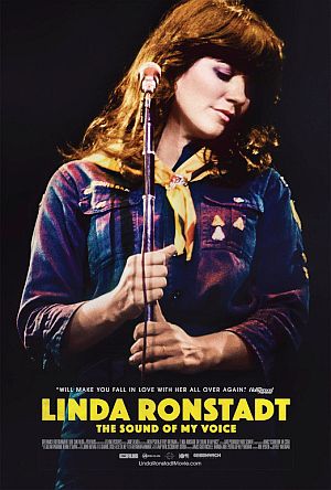 Poster for 2019 documentary film, “Linda Ronstadt: The Sound of My Voice,” which first aired on CNN, January 1, 2020. Click for Amazon video or DVD. 