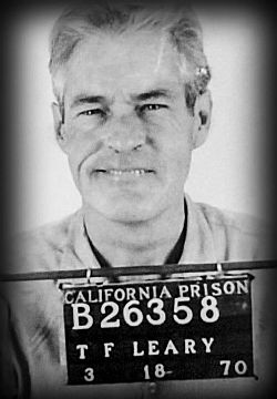 March 1970 California prison photo of Timothy Leary before his September 1970 escape.