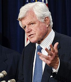 Ted Kennedy, 2005 press conference.