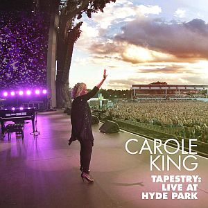 An album of Carole King’s July 2016 Hyde Park performance of her ‘Tapestry’ songs was released in 2017. Click for CD.