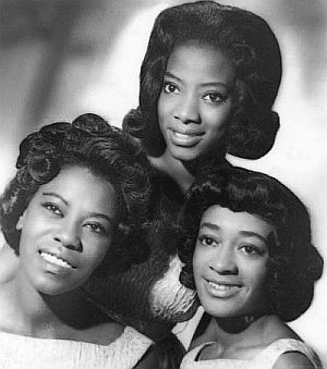 The Cookies, mid-1960s: Dorothy Jones, Earl-Jean McCrea, and Margaret Ross. Dimension Records. Click for CD.