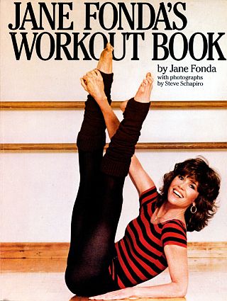 “Jane Fonda’s Workout Book,” in a 254-page hardback edition, was published by Simon & Schuster, November 1981. Click for book.