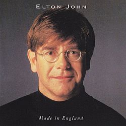 “Made in England,” 1995, had several popular singles and was million-seller plus. Click for CD.