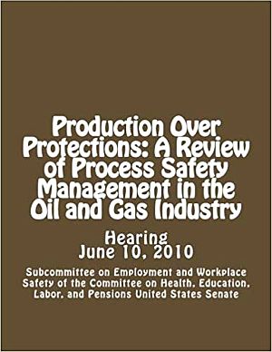 June 2010,  U.S. Senate hearing on safety in the oil & gas industry. Click for copy.