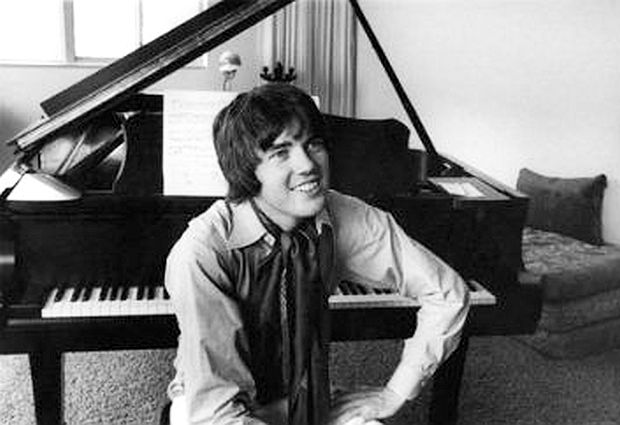 Young Jimmy Webb at piano, about 1966 – near the launch of his “boy wonder” song-writing phase.
