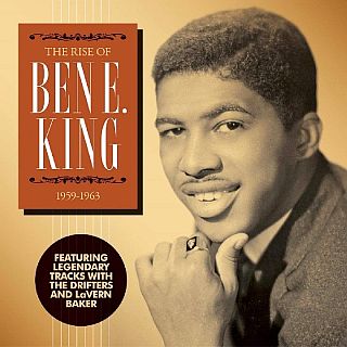 Young Ben E. King pictured on CD, “The Rise of Ben E. King, 1959-1963.”  Click for CD.
