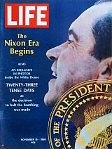 Nixon elected, November 1968.