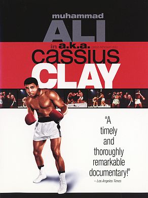 Image used on some later editions of “a.k.a. Cassius Clay” in DVD and/or VHS formats.