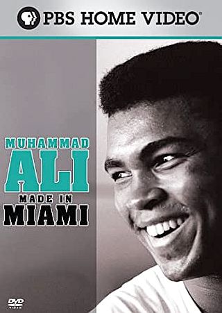 2008 DVD cover for “Muhammad Ali: Made in Miami,” a one-hour documentary. Click for copy.
