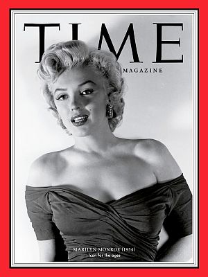 Monroe selected as one of Time magazine’s “100 Women of the Year” project, listing the most influential women of the 20th century – chosen for 1954, with Time noting: “...Monroe was a stunner, but she was also a brilliant actor and comedian who strove to be taken seriously in a world of men who wanted to see her only as an object of desire...” Click for Time’s listing.