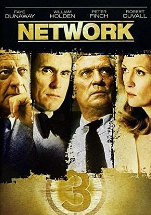 Cover of “Network” DVD. Click for copy or Amazon video.