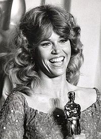 1979. Fonda w/Oscar. Click for her story.