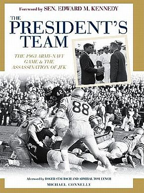 Boston Herald sports reporter Michael Connelly’s 2009 book, “The President’s Team,” 304pp. Click for copy. 