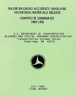 This July 1980 U.S government report – “Major Railroad Accidents Involving Hazardous Materials Release” – lists some 75 such incidents that occurred in the 1969-1978 period. Click for PDF.