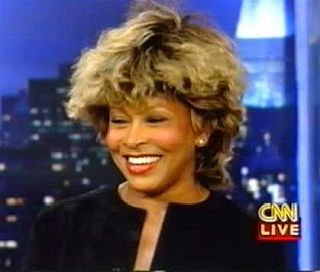 Tina Tuner during a February 1997 appearance on CNN’s “Larry King Live” talk show. Click for 2021 HBO documentary, “Tina.”