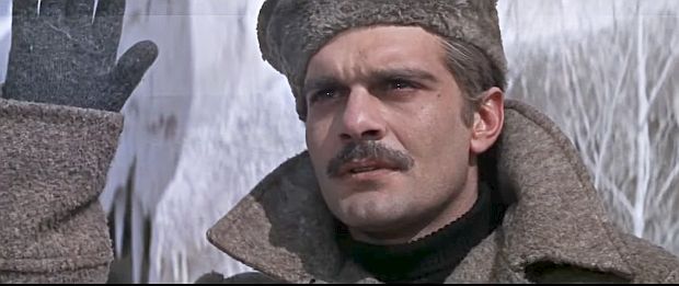 Yuri Zhivago is devastated as Lara pulls away from Varykino on Komarovsky’s sleigh, but knows it is the best option for the safety of Lara and Katya – though for himself, he cannot leave his homeland.
