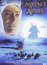 David Lean’s 1962 Oscar winning, “Lawrence of Arabia” starring Peter O’Toole. Click for film.