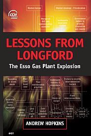 Andrew Hopkins’ book examines the 1998 Esso gas plant explosion in Longford, Australia. Click for copy.